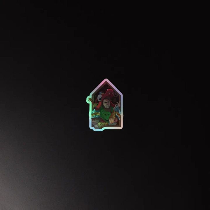 ANTONallcaps Holographic Sticker product image (2)
