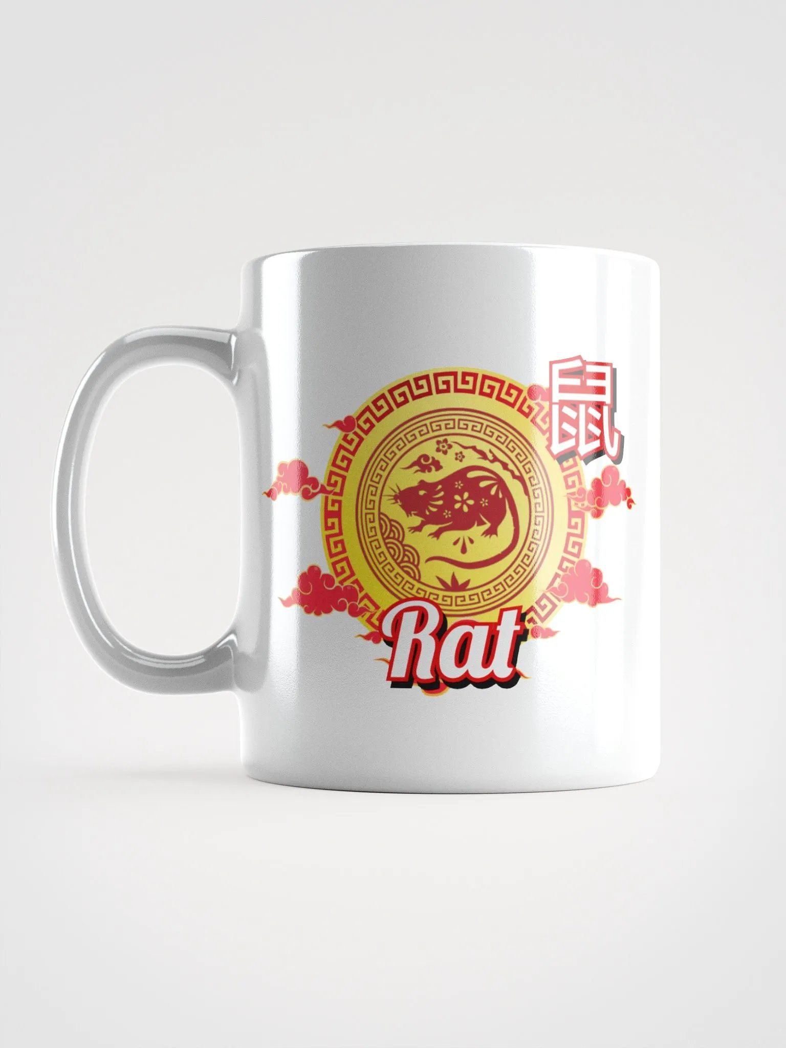 Rat Chinese Zodiac - White Mug product image (2)