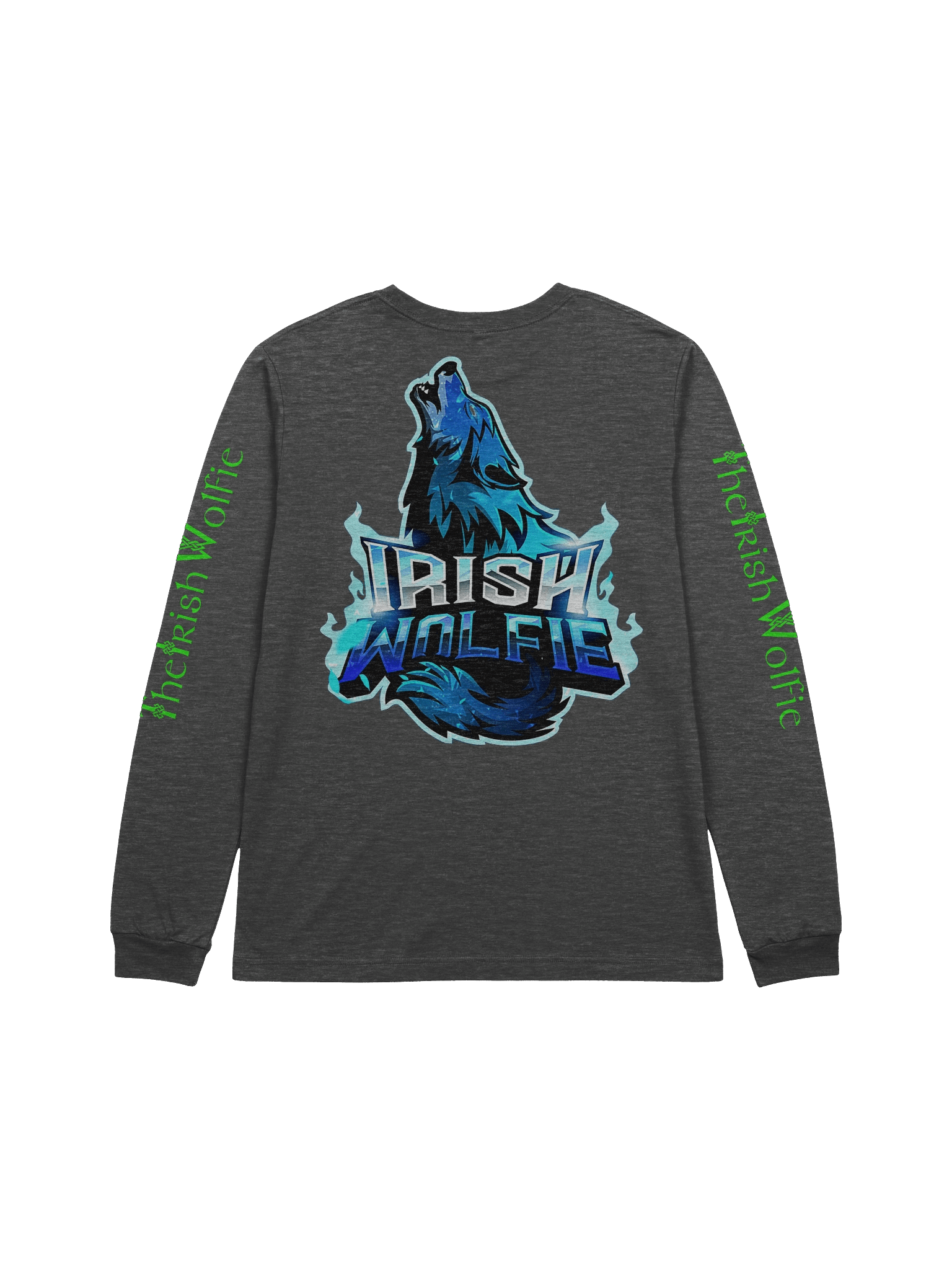 Official The Irish Wolfie Printed Pajama T-Shirt product image (17)