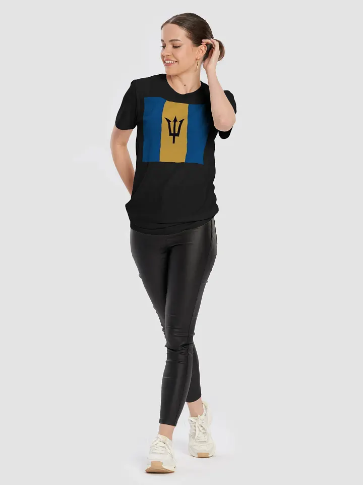 Exclusive Barbados Flag Unisex T-Shirt - Graphic Grove Supersoft Tee product image (1)