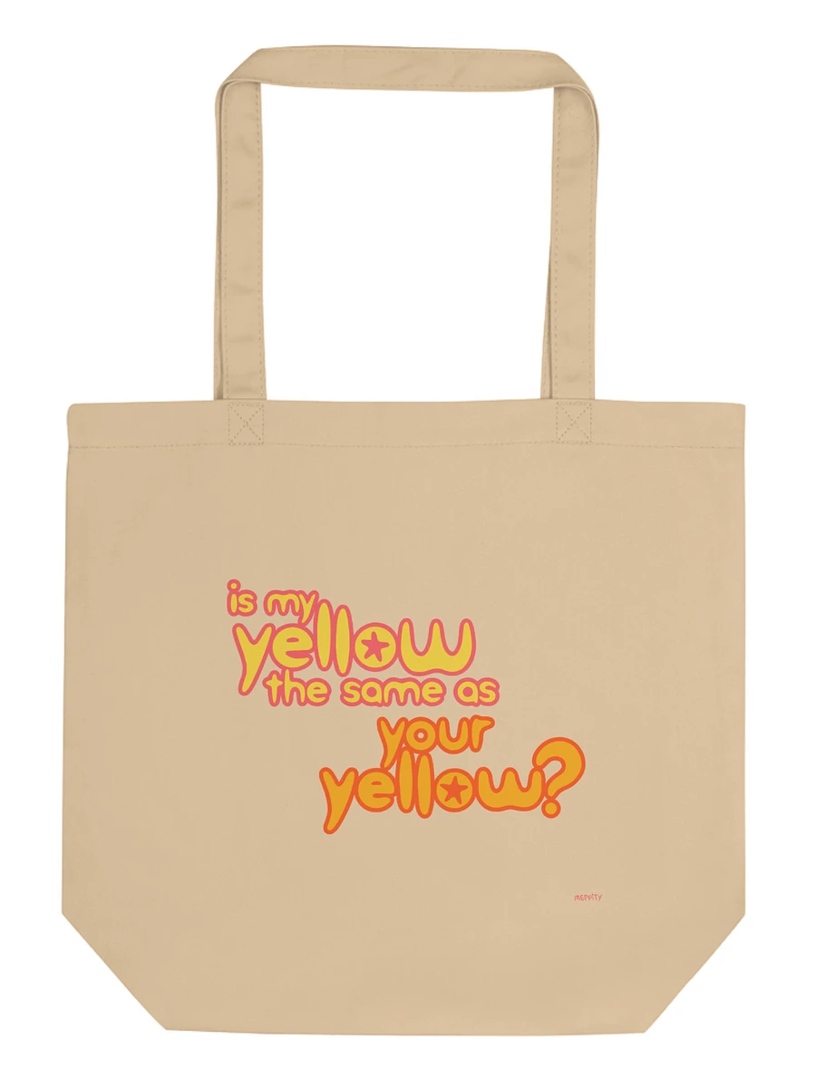 My Yellow vs Your Yellow - TOTE product image (3)