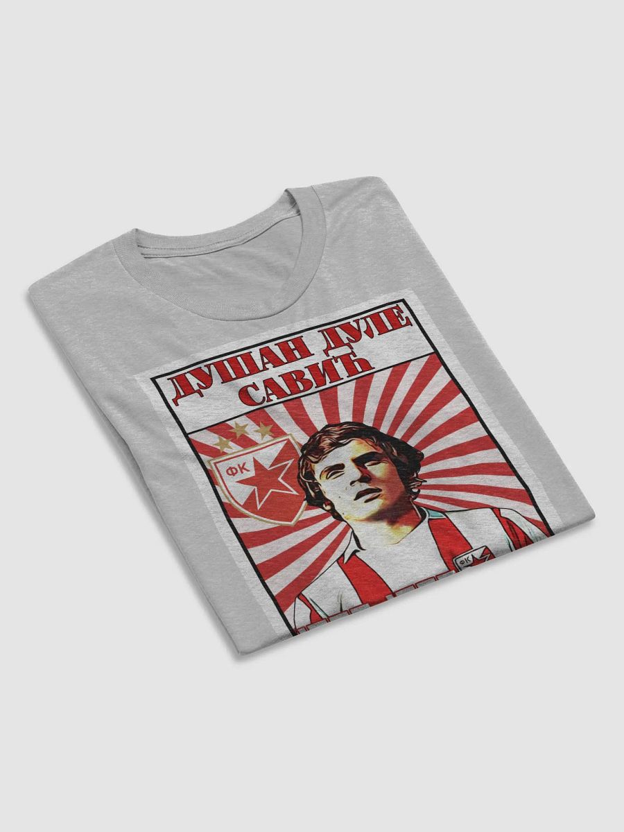 Dušan Dule Savić (FK Crvena Zvezda) Bella+Canvas Triblend Short Sleeve T-Shirt product image (5)