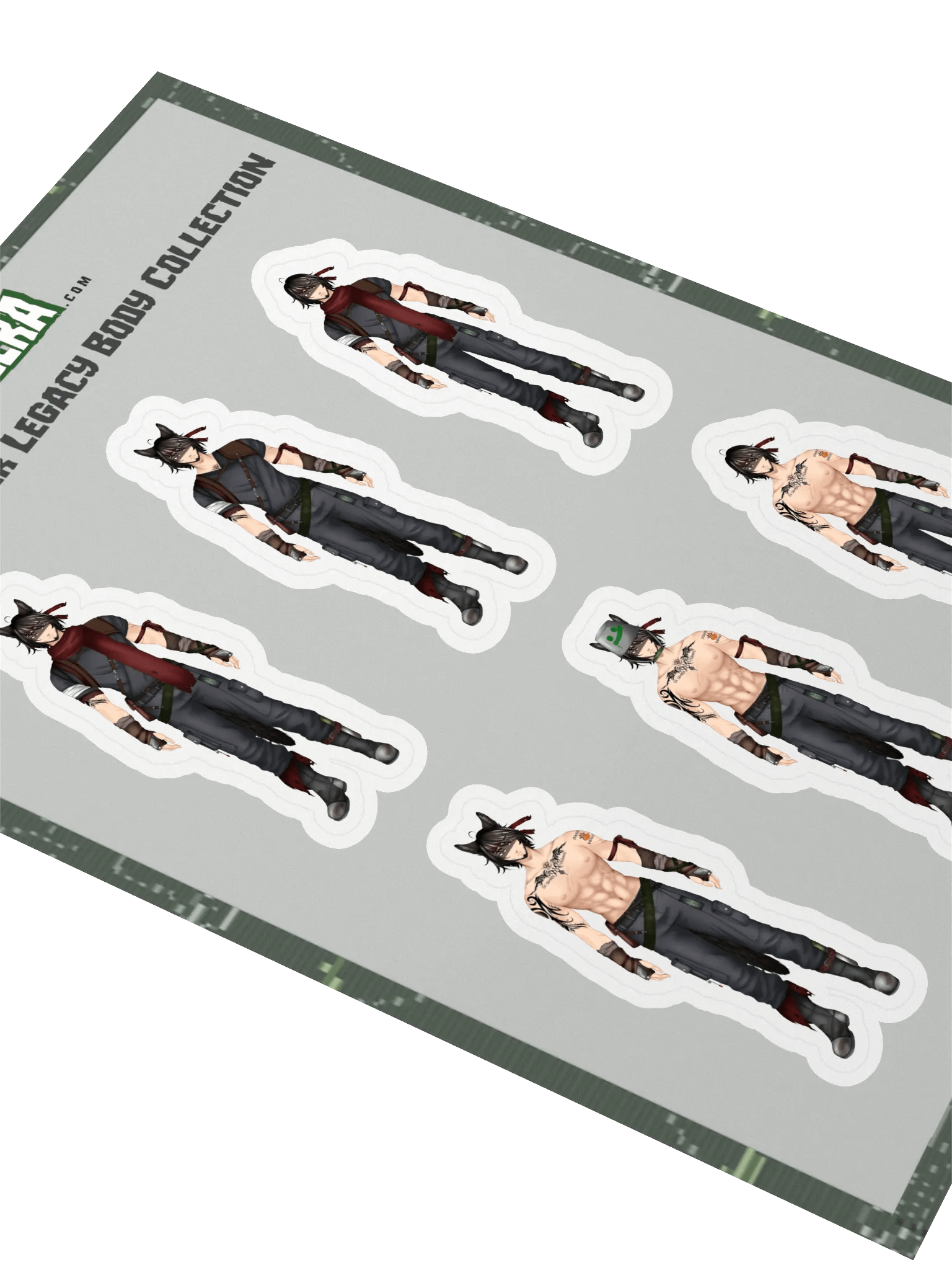 2024 VTuber Legacy Body Collection Sticker Pack product image (3)