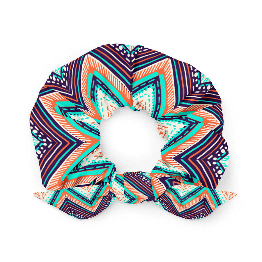 Geometric Print Eco Scrunchie product image (1)