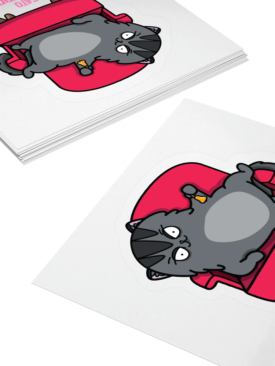 Gato Doméstico - Sticker (Kiss Cut) product image (4)