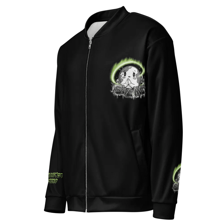 Save Me: A Plea from Planet Earth Bomber Jacket 🌍 product image (9)