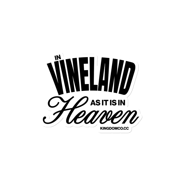 In Vineland As It Is In Heaven Magnet product image (2)