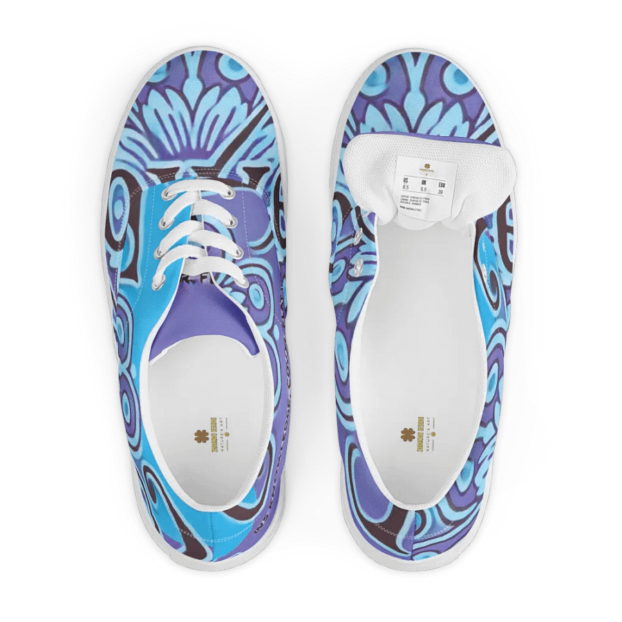 Empowerment Lace-Up Canvas Shoes product image (7)