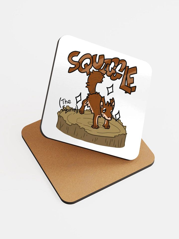 Squiggle the Squirrel Coaster product image (1)