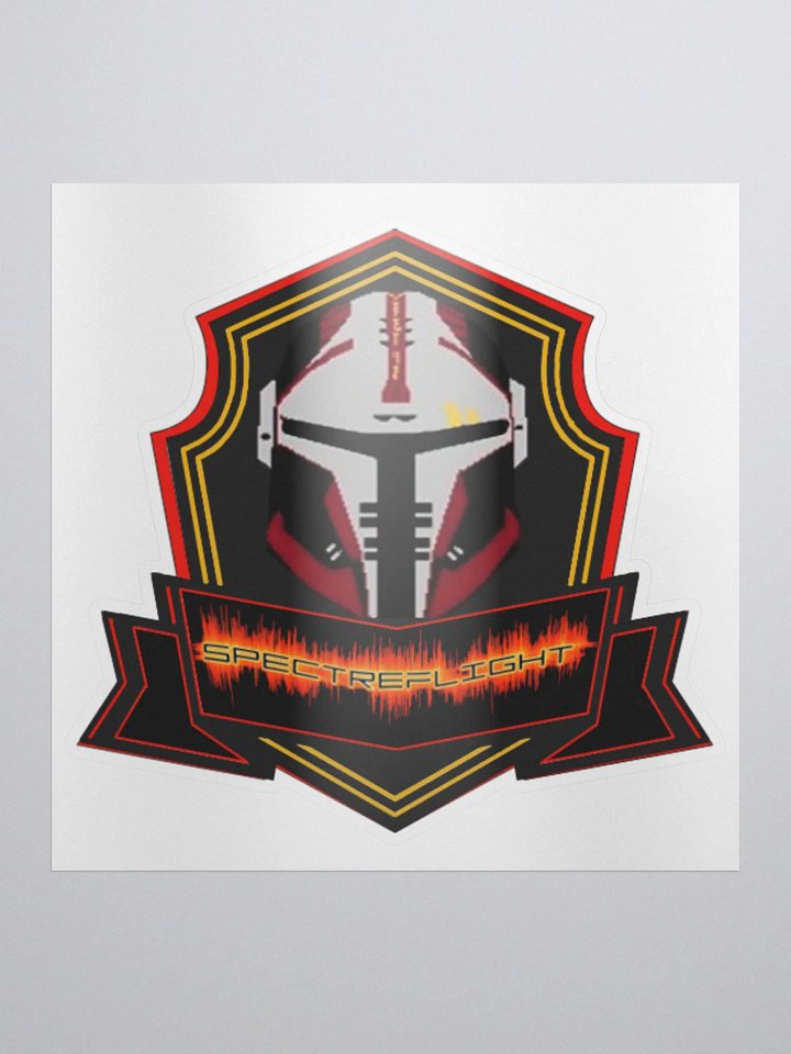 SpectreFlight Gaming Badge Sticker product image (1)