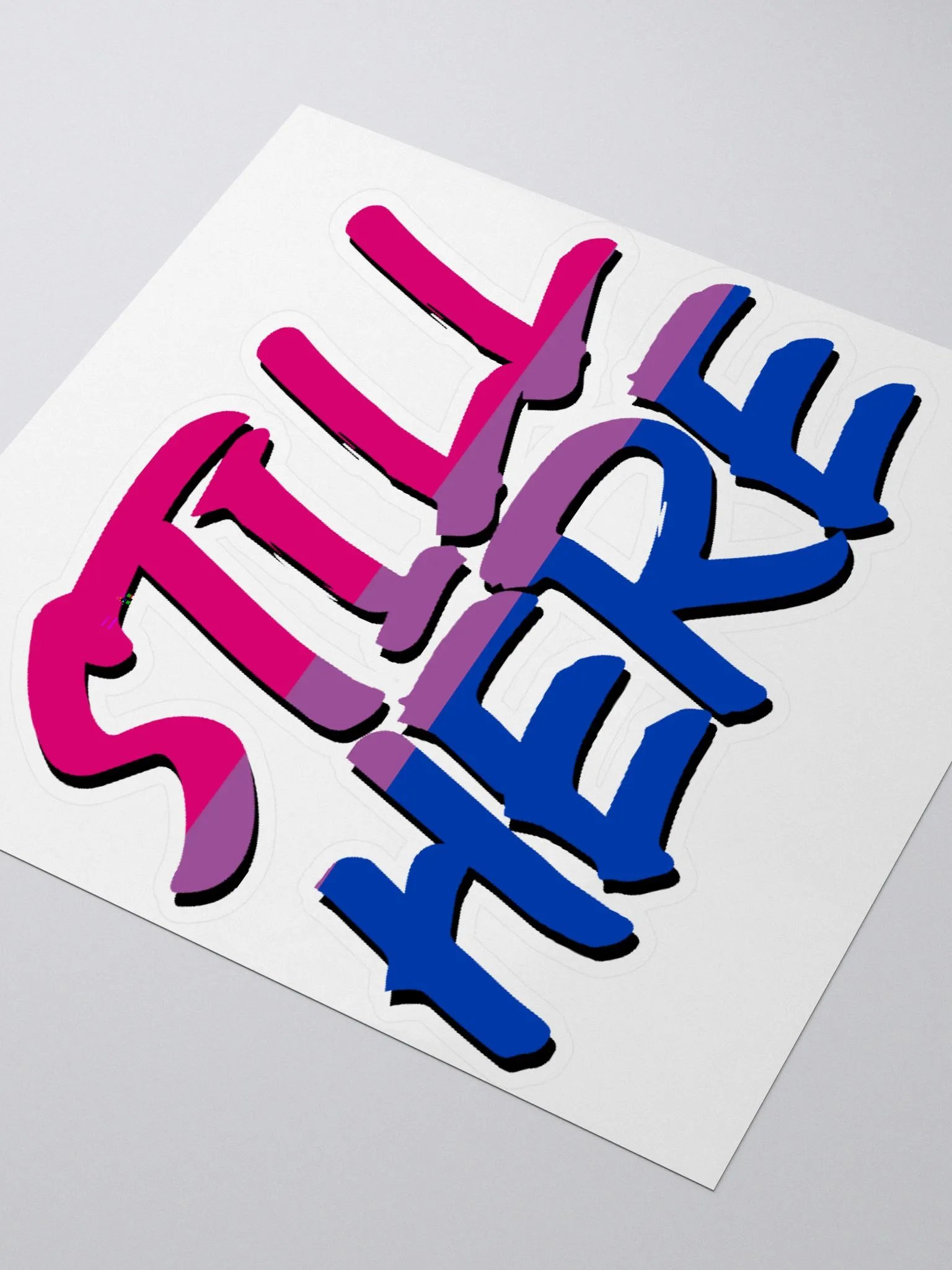 Still Here Sticker - Bisexual version product image (3)