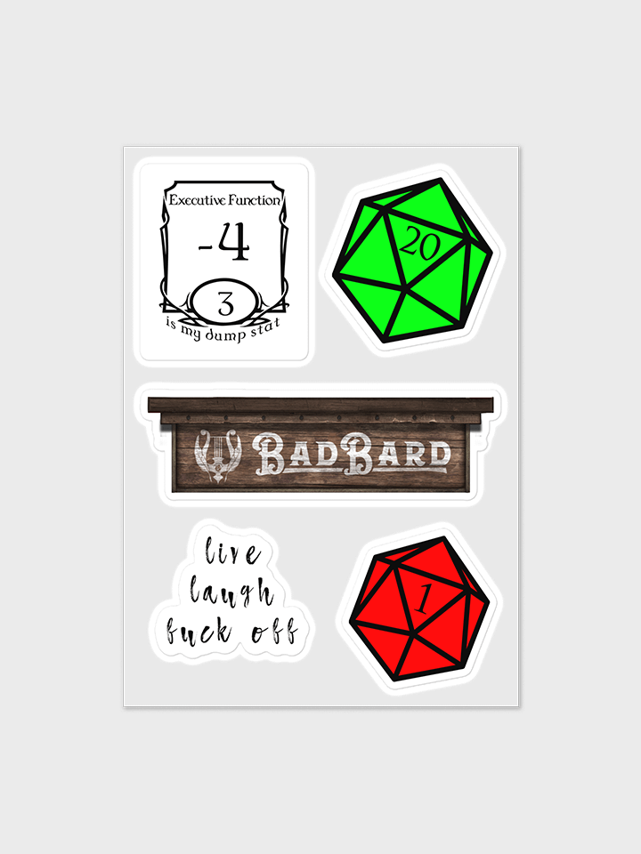 [hau5ofmau5] Sticker sheet 3 product image (1)