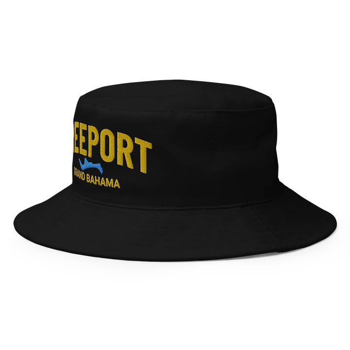 Freeport Grand Bahama Bahamas Hat : Island Bucket Hat Embroidered product image (2)