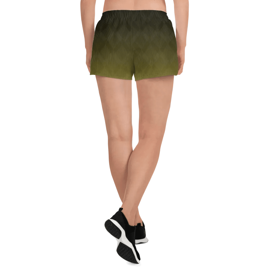 yellow wave athletics shorts (woman) product image (5)