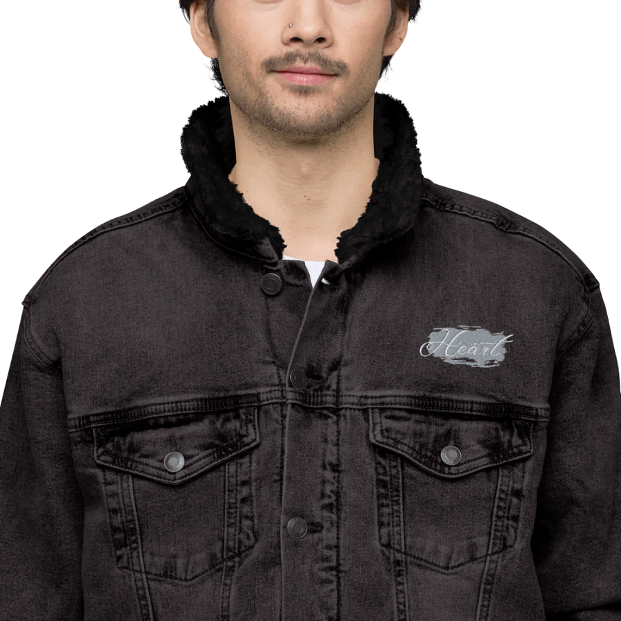Threadfast Apparel Unisex Sherpa Denim Jacket v5 product image (2)