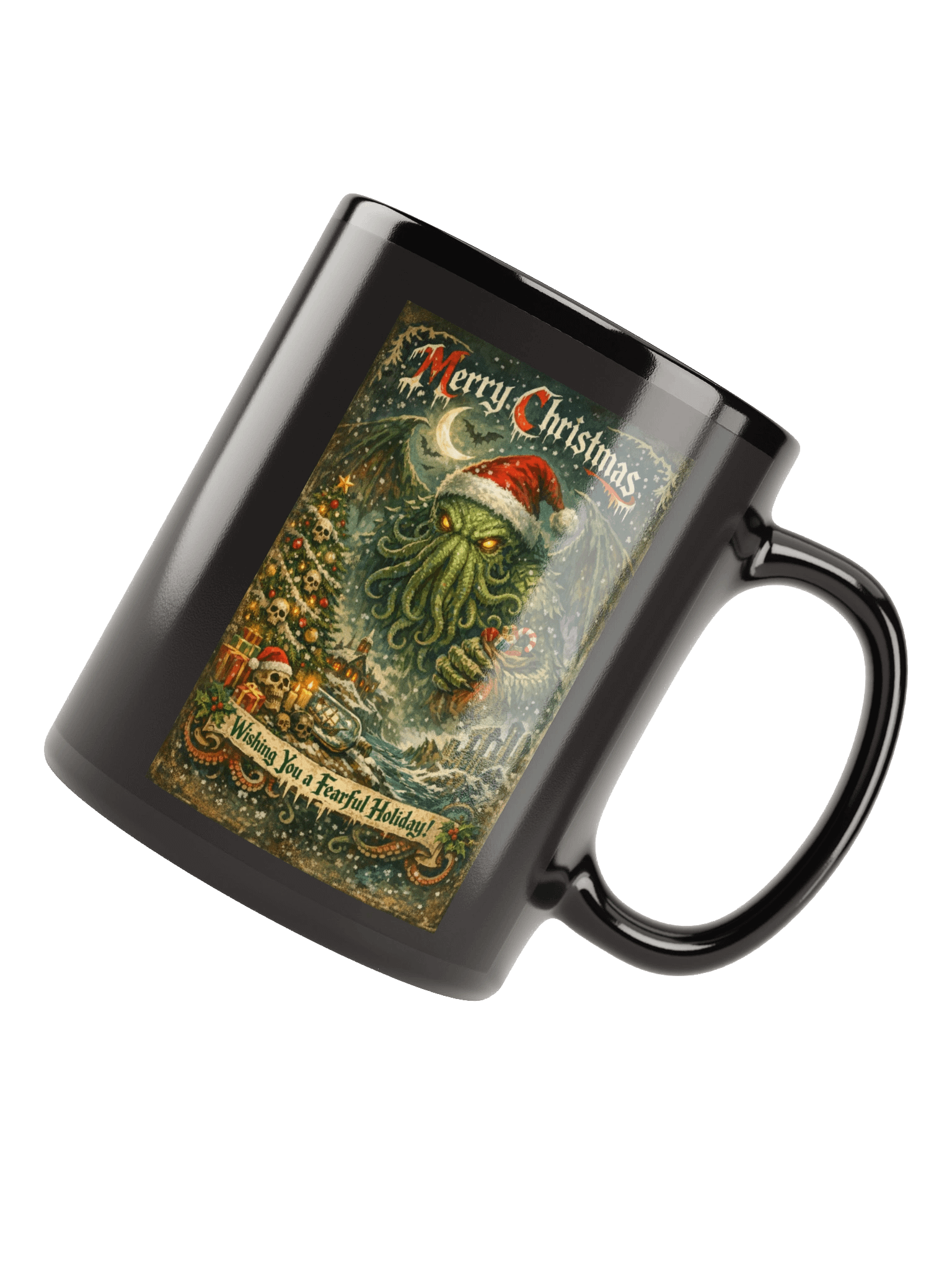 Cthulhu Christmas mug product image (8)