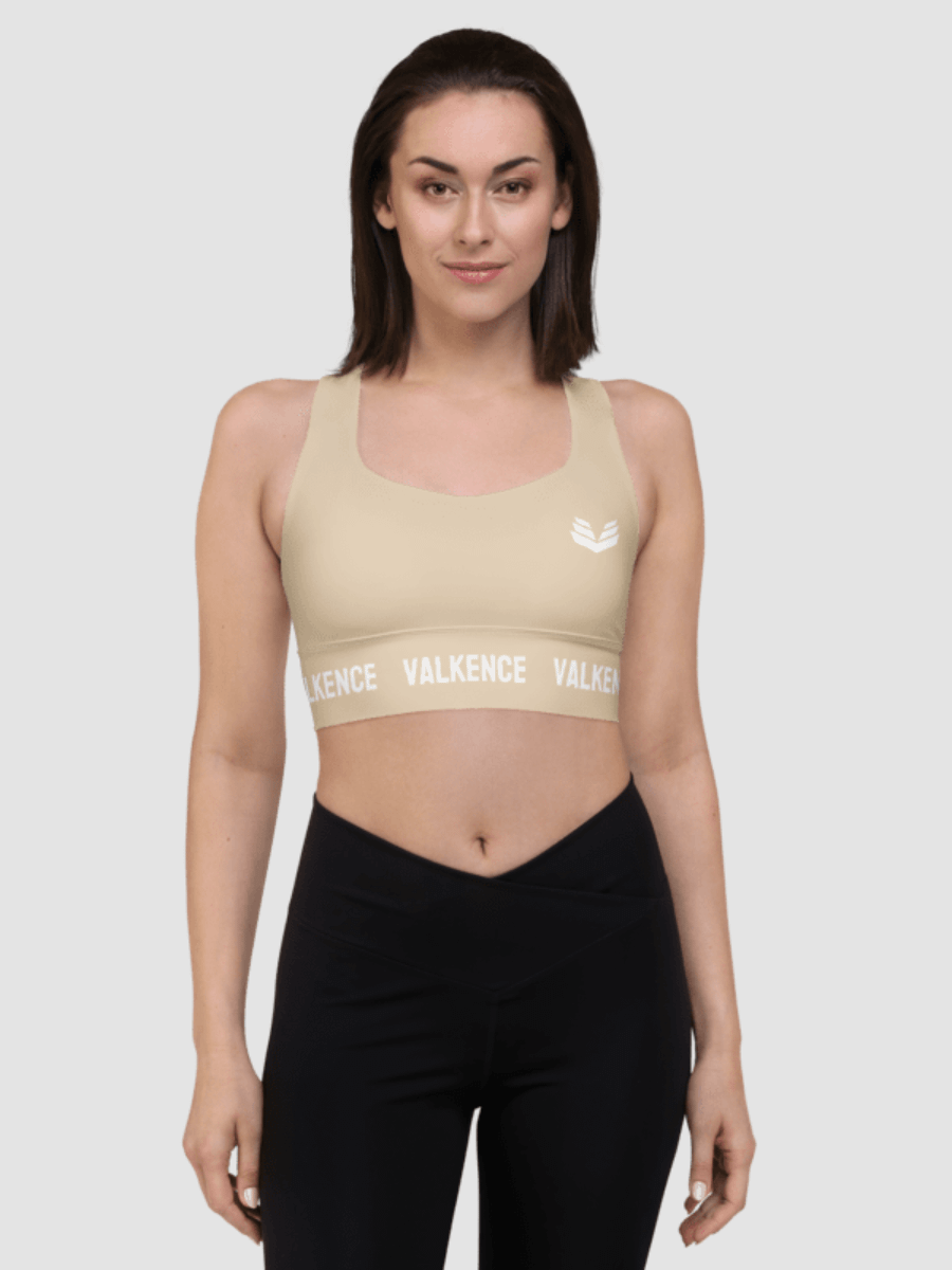 Active Longline Sports Bra - Khaki product image (2)