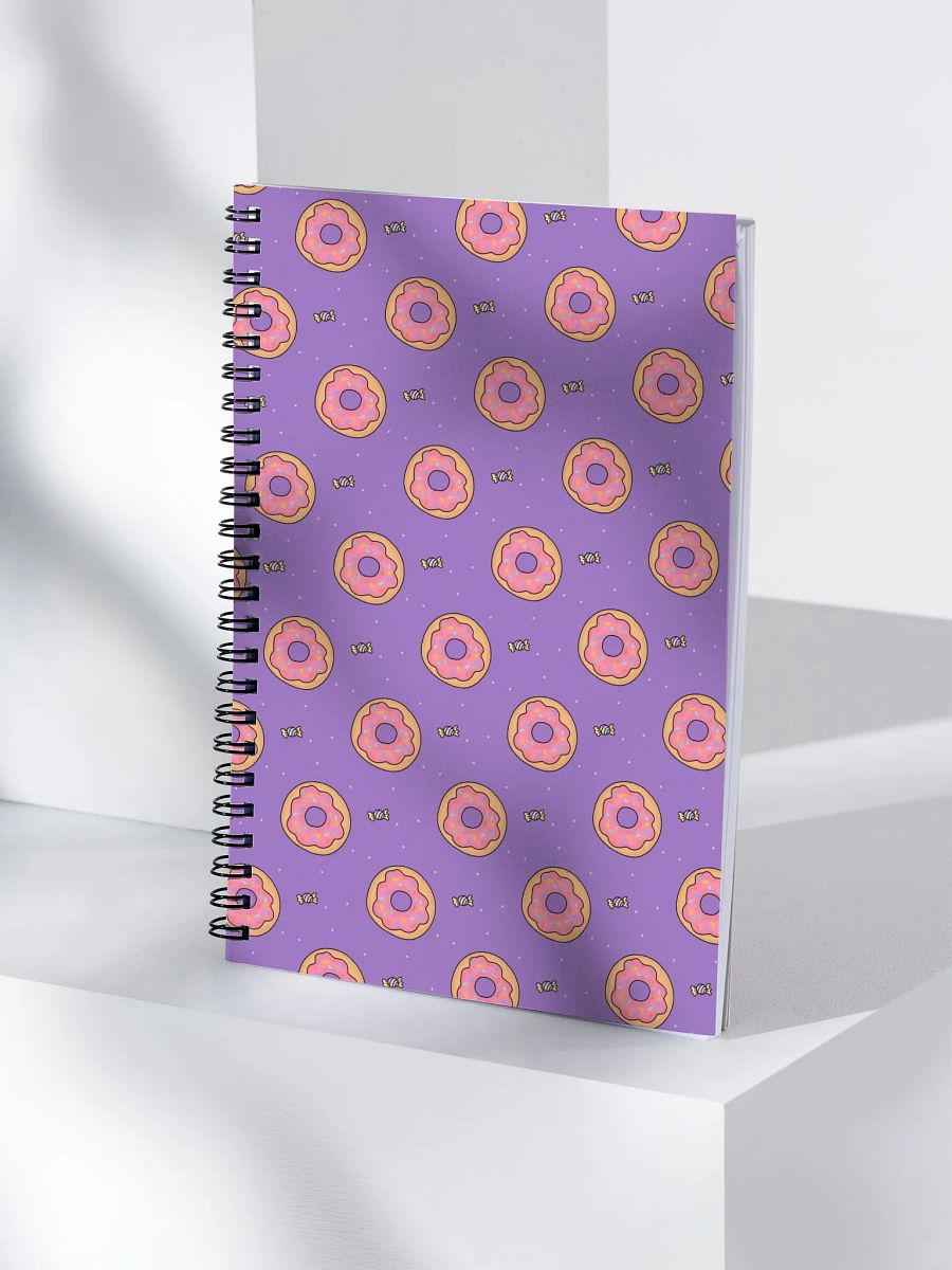 Sweet Treats Donut Notebook - Purple product image (4)