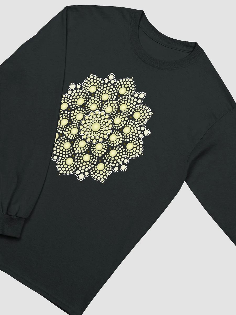 Yellow Dot Mandala Women's Long Sleeve T-Shirt product image (3)