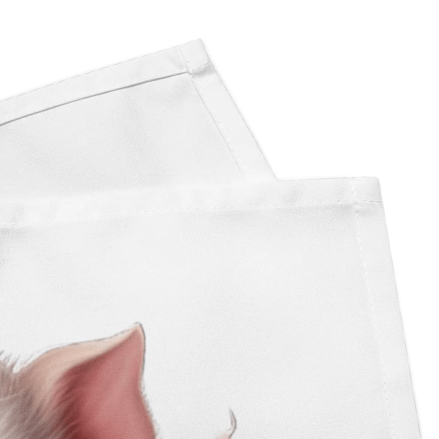 Whimsical Piglet Tea Cup Cloth Napkin Set product image (2)