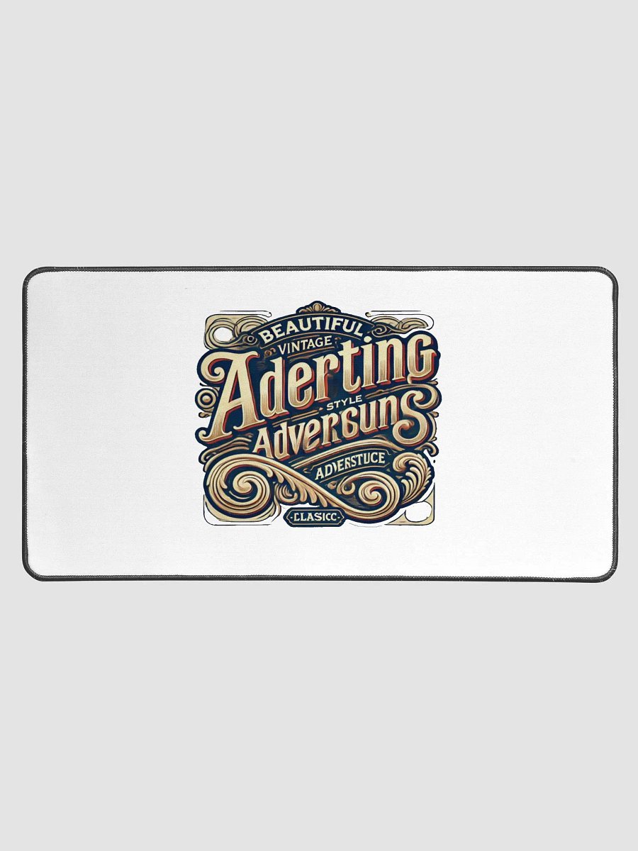Vintage Aderting Style Desk Mat product image (1)