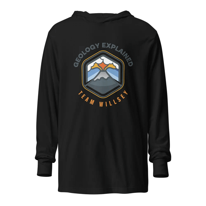Volcanic Eruption Hooded Long Sleeve Tee product image (1)