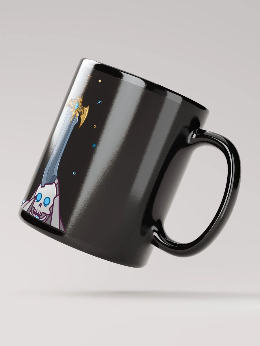Sword in the Skull - Quel'Serrar Variation - Black Glossy Mug product image (2)