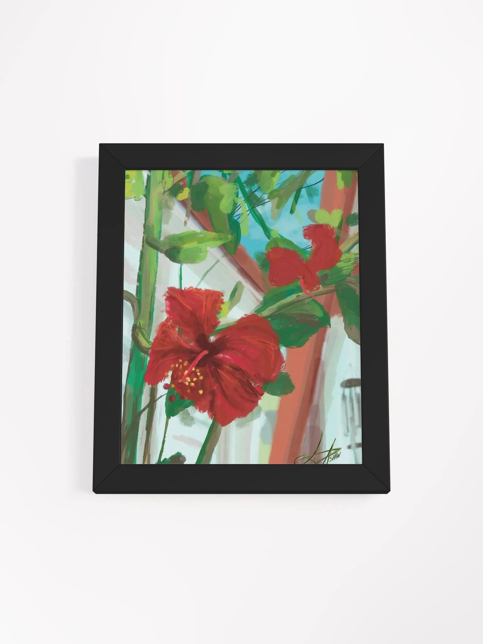 Buen Dia Con Flores; framed poster product image (1)