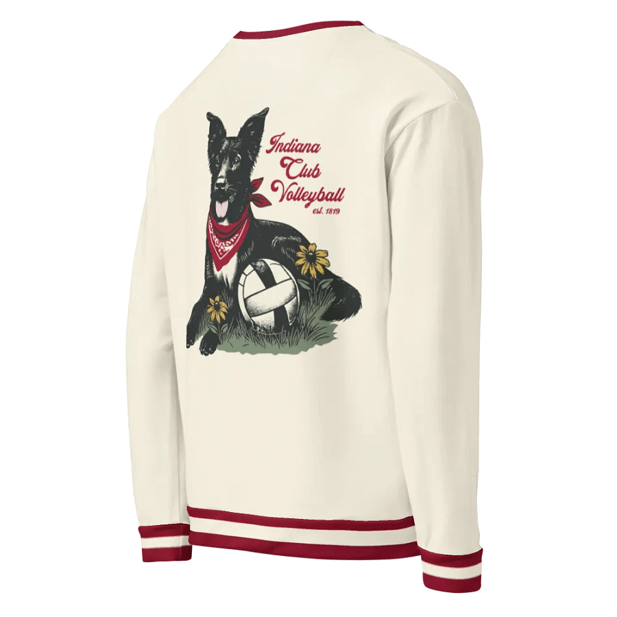 Indiana Club Volleyball Sublimated Throwback Crewneck product image (5)