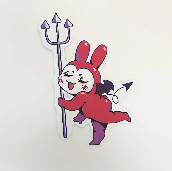 Devil Bunny Sticker product image (1)