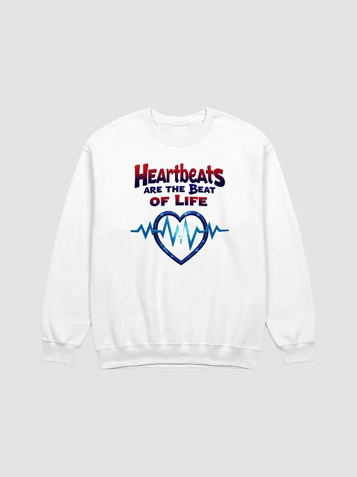 Heartbeats of Life Crewneck Sweatshirt product image (3)