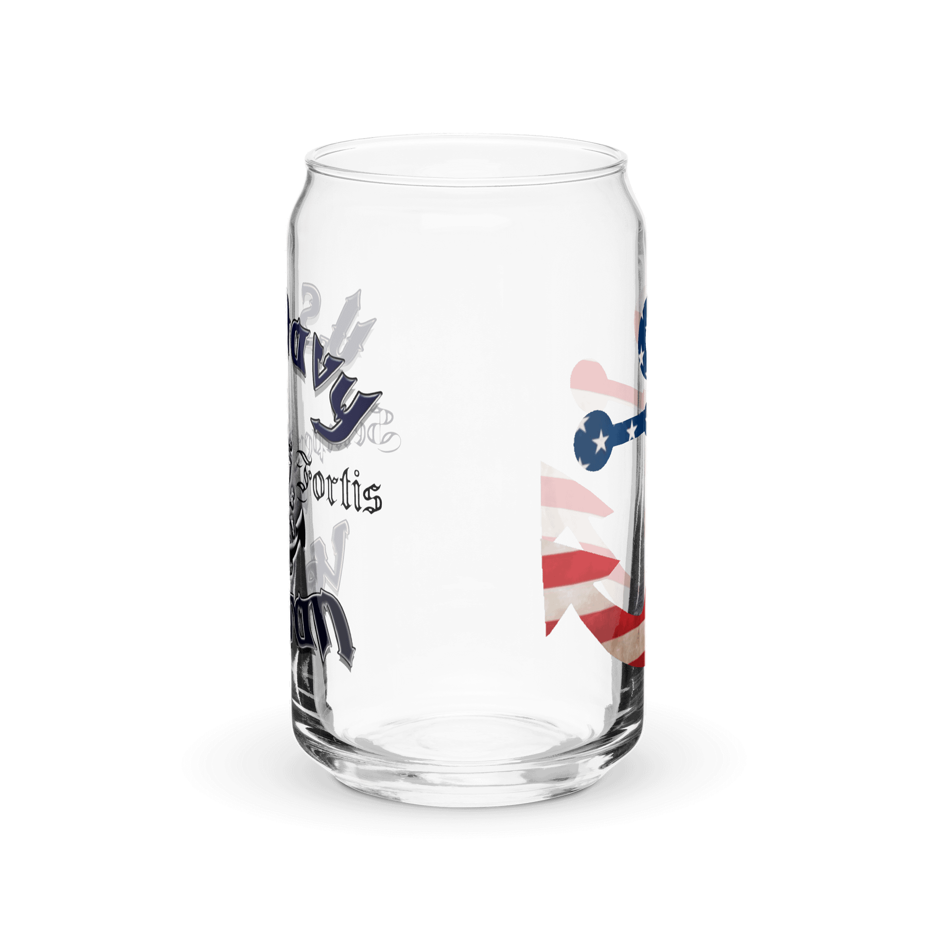 U.S. Navy Veteran Nautical Tribute Can Glass product image (2)