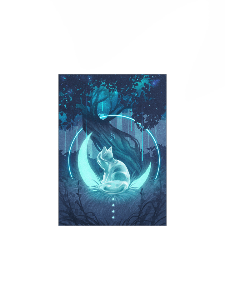 Moonlit magic | Matte paper poster product image (2)