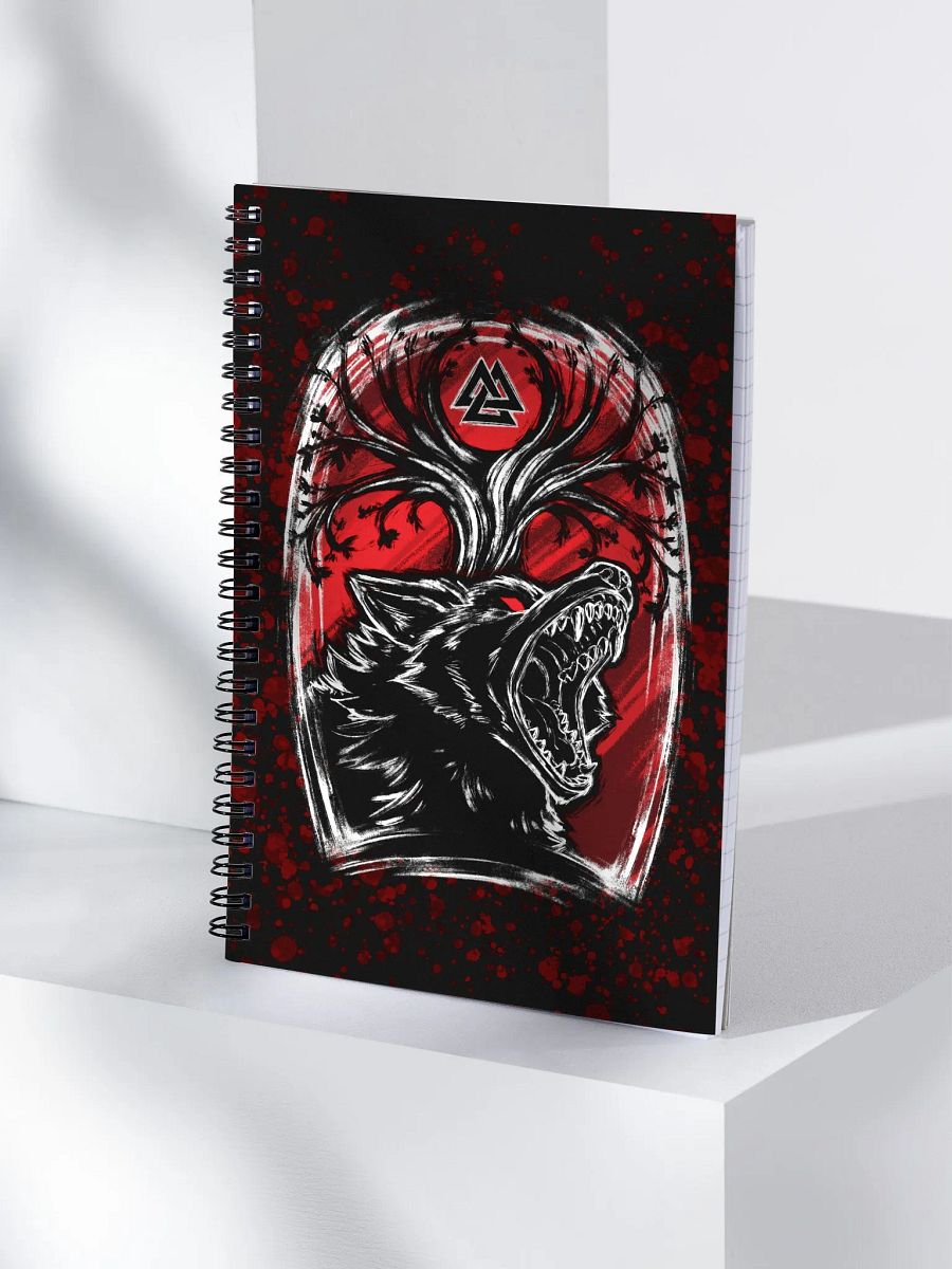 'Shadow of the Yggdrasil' Spiral Notebook product image (3)