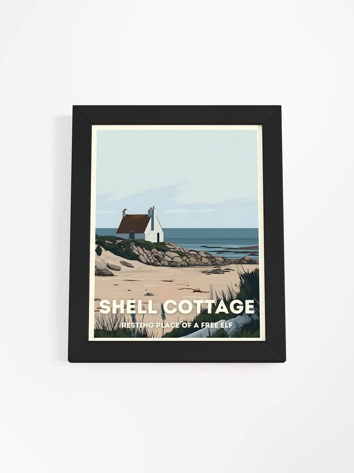 Shell Cottage Vintage Travel Poster product image (1)