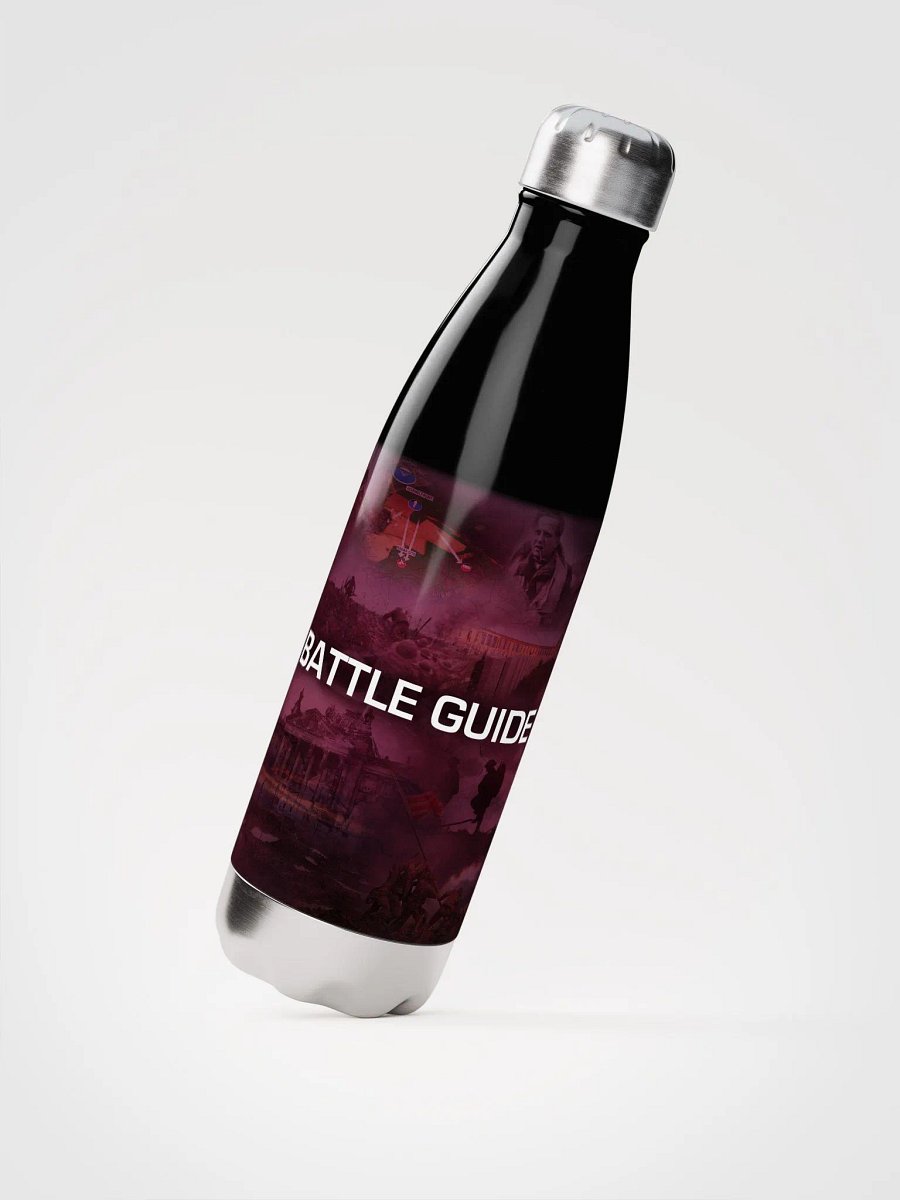 Battle Guide | Steel Water Bottle | Black product image (2)