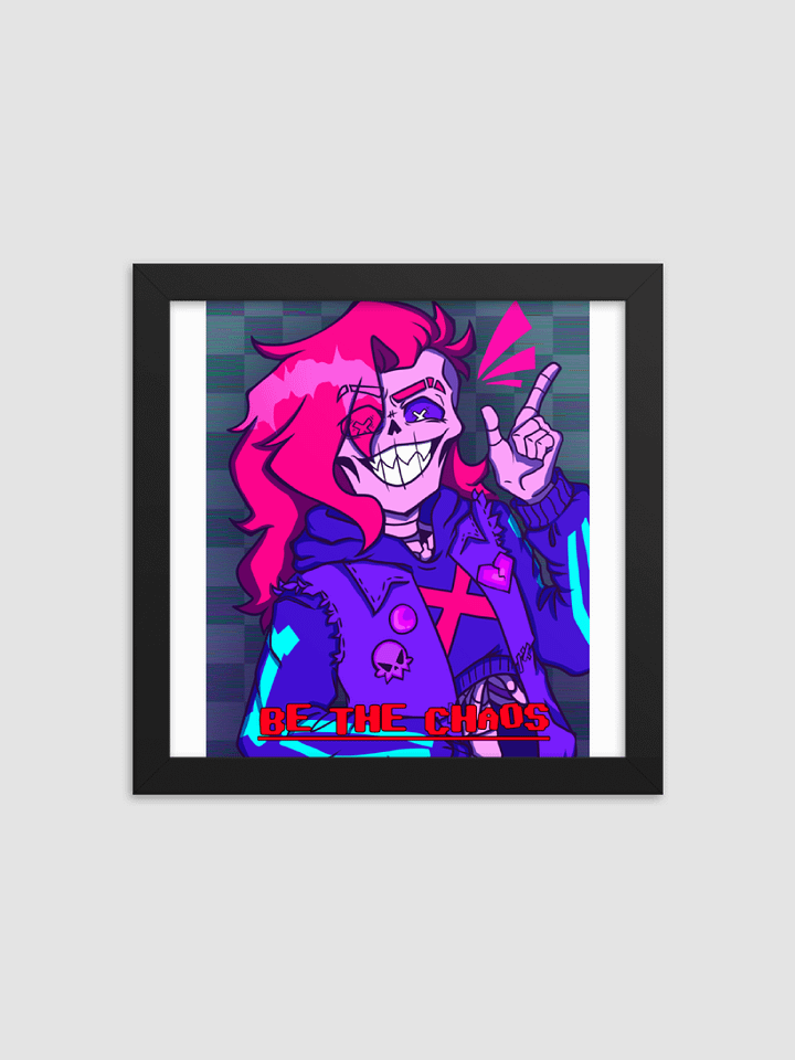 Be The Chaos Framed poster product image (1)