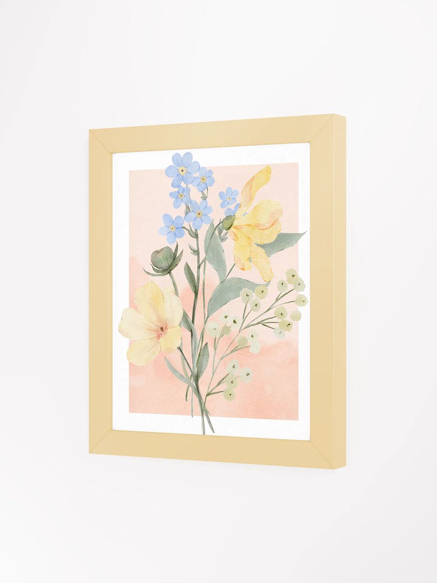 Pastel Floral Wall Art #1 product image (3)