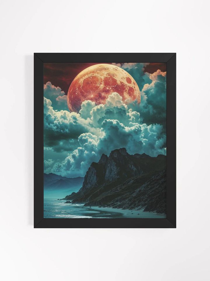 Celestial Coastline Framed Matte Print product image (5)