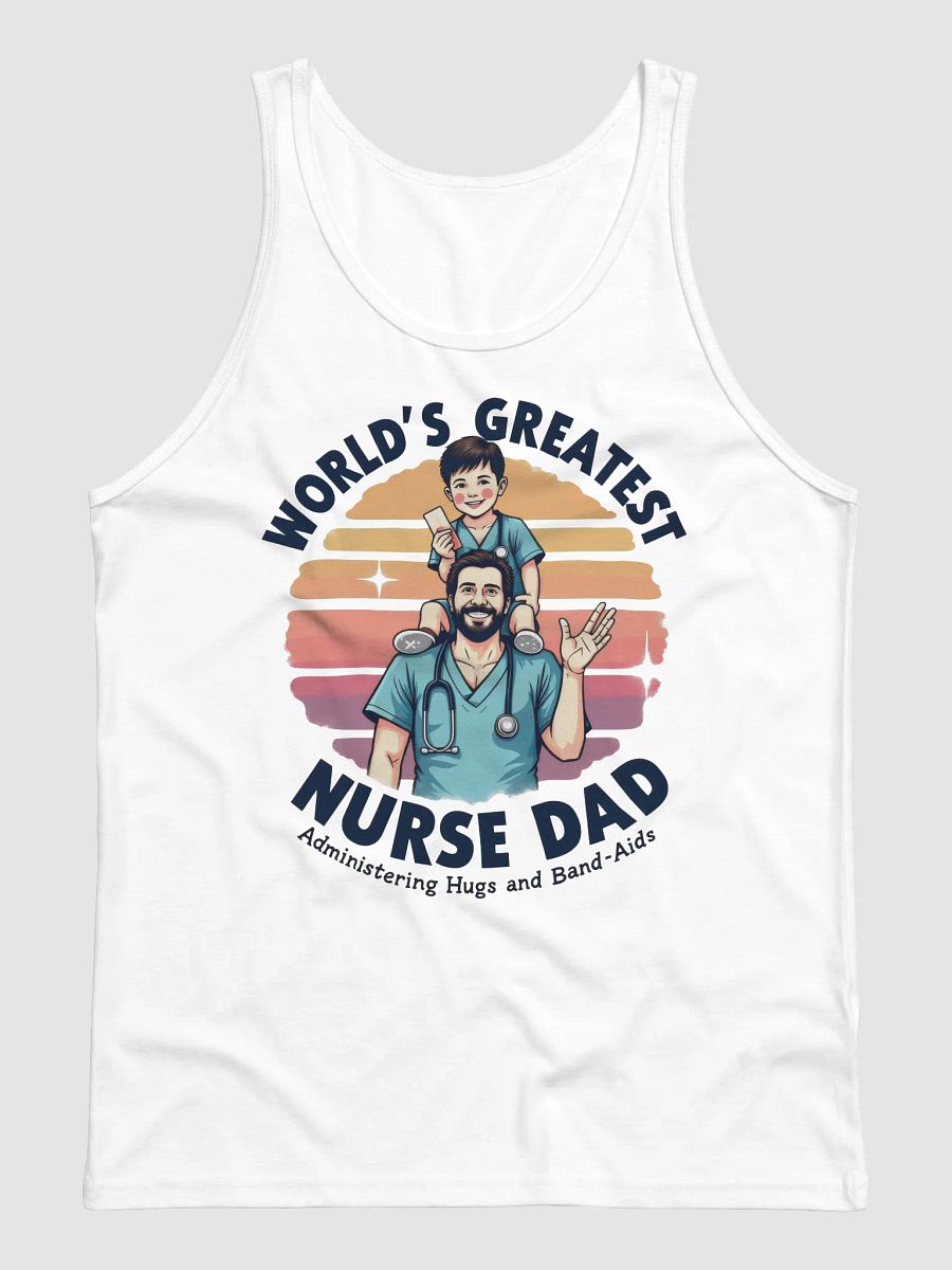 World's Greatest Nurse Dad Tank product image (1)