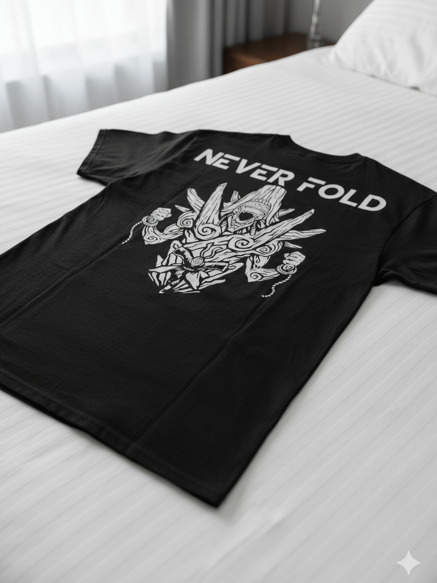 T-SHIRT '' Never Fold '' product image (8)
