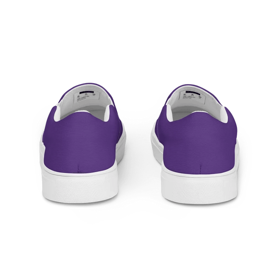 Women's Ethereal Flame Skull Slip-On Shoes product image (4)