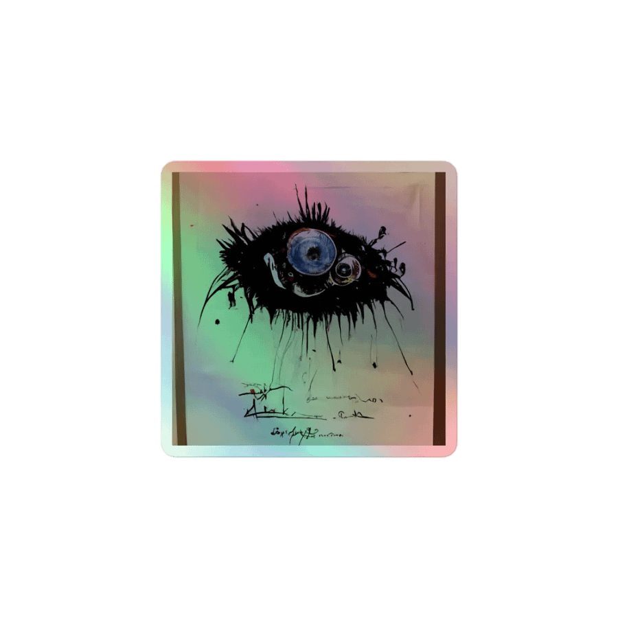 Chaotic Vision Holographic Sticker Set product image (1)