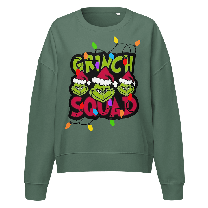 Grinch Squad Organic Sweatshirt product image (1)