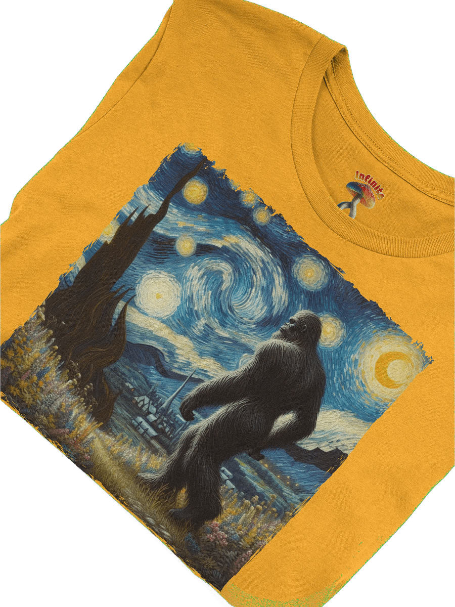 BIG FOOT STARRY NIGHT T-SHIRT product image (55)