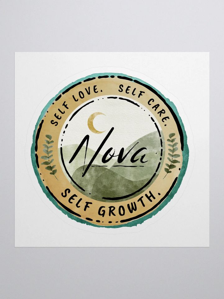 Nova's Self Love Die Cut Sticker product image (1)