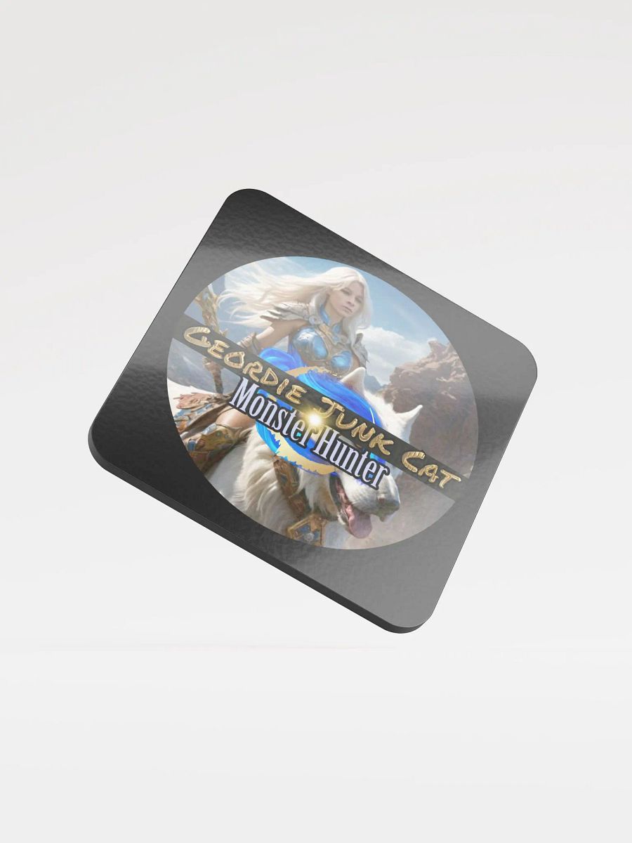 MONSTER SLAYER TWO Drink Coaster (3.74″x 3.74″, US and EU SHIPPING) product image (1)