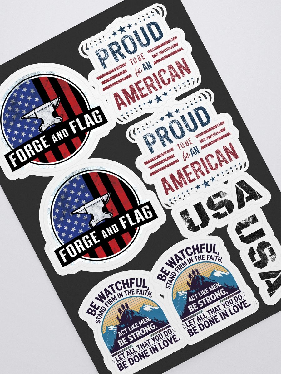 Forge & Flag™ Sticker Collection product image (1)