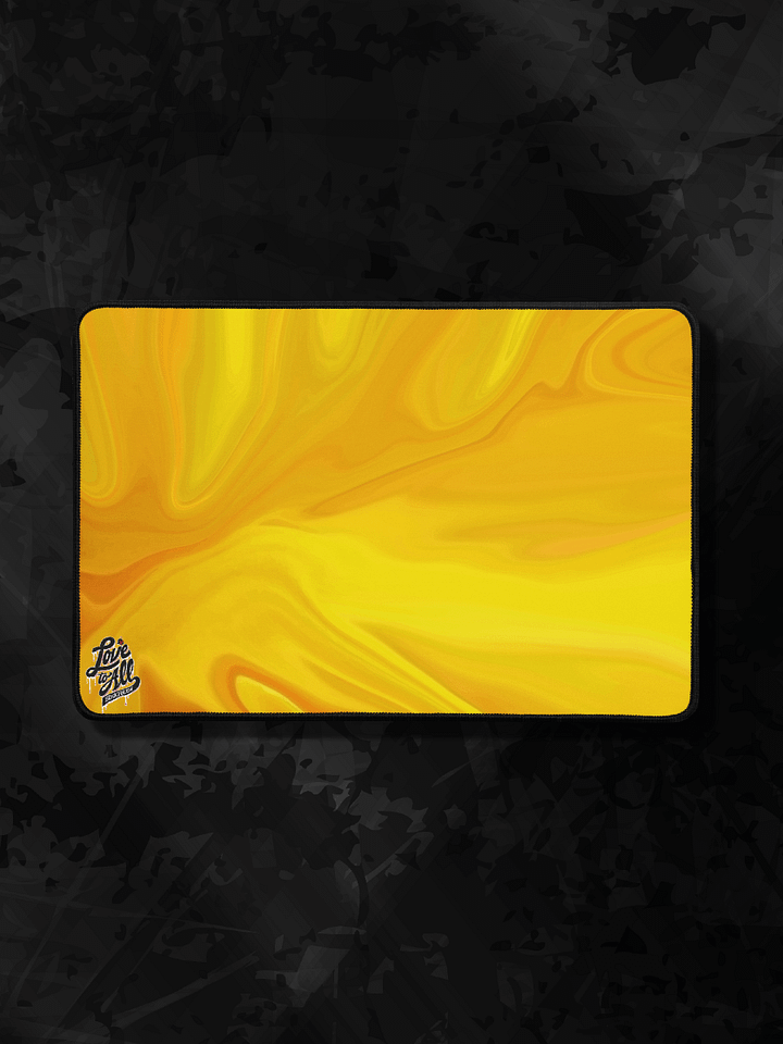 L2A Yellow Swirl Deskmat product image (1)