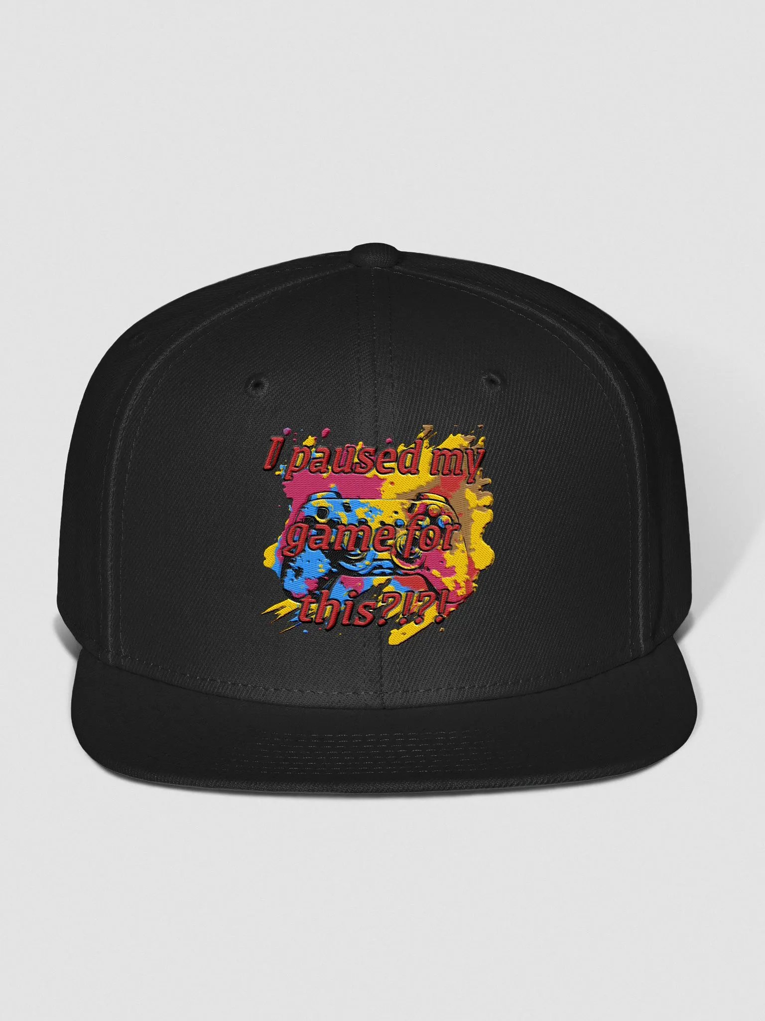 Gamer's Delight Snapback Cap product image (1)